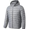 STILL GIACCA UOMO PIUMINO LEGGERO 100 GRAMMI COLORI PRIMAVERA ESTATE CAPPUCCIO REMOVIBILE MODA NEW L1211
