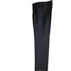 ALVIPERI Pantalone Uomo Classico in Fresco di Pura Lana Vergine vestibilità Comoda Taglie Forti e calibrate (48, Grigio Medio)