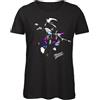 Bughyprint Tshirt Maglia Maglietta Cotone Donna Casual Girocollo Michael Jackson Merch Film 2026, S