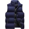 Generic Gilet Smanicato Uomo Senza Maniche Leggera Caldo Smanicato Cappotto Antivento Sportiva Senza Maniche Giacca Gilet Trapuntata con Tasca Taglie Forti Sportiva Piumino Imbottito