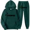 Gefomuofe NOFS - Tuta sportiva da uomo, in cotone, per sport, da jogging, da jogging, da jogging