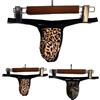 Faringoto Mutandine Latte Seta Leopardo Perizoma Vita Bassa Butt T Pantaloni Mutandine Lingerie G String, Mimetico+leopardo+leopardo, XL