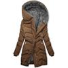 Generico Piumino Liscio Donna Cappotto Lungo Pelle Donna Parka Primaverile Giubbotto con Pelo Giacca da Casa Invernale Trench Coat Cappotti Oversize Giacche Invernale Giubbotti Invernali Bomber