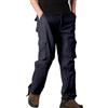 Generic DENGJIAMY - Pantaloni cargo da uomo, per attività all'aperto, atletici, a gambe dritte, casual, con tasche multiple, pantaloni da lavoro da uomo taglie forti, Z11 blu navy, 6XL