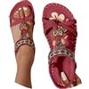 Generico Ciabatte Ortopediche Donna, Sandali Donna Estive, Sandaletti Bohémien, Casual Open Toe Sandali, Plateau Mules Estate Strass Scarpe Con Zeppa, Estivi Eleganti e Comodi da Spiaggia