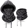 AYPOW Passamontagna in Pile Termico Invernale per Uomo Donna,Multifunzionale Antivento Regolabile Caldo Maschera da Sci Scaldacollo,per Sport all'Aria Aperta Cappello Ciclismo Escursionismo