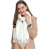 DonDon Sciarpa Donna Invernale Sciarpa Inverno Scialle Stola morbida e calda 185 x 65 cm