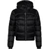 Superdry COAT SPORTS PUFFER Bomber JACKET Black 8 DONNA, Nero, 40