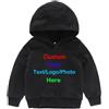 East-hai-buy Felpe con Cappuccio Personalizzate Felpe per Bambini Personalizza Il Tuo Design Ragazzi Ragazze Pullover 3 4 5 6 7 8 Anni Top Color7,110