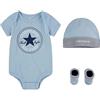 Converse Classic Ctp 3pc Set di Magliette per Bambino e Neonato Unisex - Bimbi 0-24 (Pacco da 1)