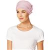 Christine Headwear Christine, Copricapo Lotus-Uni Bamboo, turbante per chemio Rosa Etichettalia unica