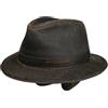 Stetson Berico Cappello Traveller Copriorecchie Uomo Fodera Cotone Tessuto Used Look Autunno Inverno