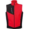Ergos Workwear JRC MONTEROSA Gilet da uomo in soft shell a 3 strati tessuto impermeabile multitasche da lavoro