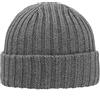 Melegari Berretto Cuffia di Pura Lana Milano | Essenziale e Fatta per durare | Unisex | Made in Italy (Grigio Medio, 54-58)