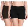 Merry Style Shorts Donna Corti in Viscosa MS10-284 | Vita elastica, tessuto morbido e vestibilità aderente, modello corto per casa, palestra leggera, yoga e tempo libero