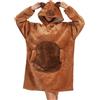 Xinlong Coperta Indossabile Animale con Cappuccio e Tasca Grande Panda Felpa Plaid con Maniche Oversize Unisex per Divano TV Casa