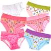 EMY Intimo Slip Mutandine morbideBimba - Confezione da 6 Paia dalla tg 2 Fino alla 12 Anni - Cotone Elasticizzato - Morbido Elastico a Fascia Alta - Colori Anallergici (3 Anni, 1126)