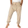 PANASIAM Yogi Pants Donna & Uomo - Pantaloni Casual Stile Aladino | Pantaloni estivi 100 % cotone, vestibilità ottimale con coulisse & vita elasticizzata, pantaloni Aladino unisex taglio ampio