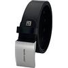 Pierre Cardin Mens leather belt/Mens belt, leather belt curved with plate buckle, black, Größe/Size:105, Farbe/Color:nero