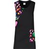 Siry Work Grembiule Donna Art. FRESIA 35% Cotone 65% Poliestere Taglia Unica MADE IN ITALY Ideale per Maestra, Alimentari, Parrucchiera, Estetista, Impresa di pulizie (NERO-F80)