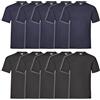 Fruit of the Loom - Iconic Tee, Lightweight Ringspun Tee, 5 Pack, T-Shirt Uomo