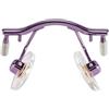 Generico 1 pz. Supporto for naselli for occhiali, montatura for occhiali in metallo senza montatura, supporto for naselli, accessori for occhiali di ricambio e riparazione(Purple)
