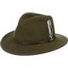 Stetson Newberg Cappello VitaFelt Uomo - Made in USA Lana di Feltro Invernale con Fascia Pelle Estate/Inverno Primavera Estate Autunno Inverno