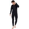 LAPASA 100% Lana Merino Completo Termico Uomo Peso Outdoor Hiking M31/M126 - Abbigliamento Intimo Caldo Pantaloni e Canotta Intimo Trekking Alpinismo Outdoor Calcio Running