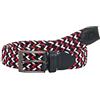 RED BRIDGE Cintura elastica per uomini e donne Intrecciata Stretch belt unisex