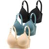 TYUIOP Reggiseno con Ferretto Top Sportivo Reggiseno Push Up Senza Spalline Bianco Reggiseno Allattamento Cotone Reggiseno Senza Spalline Taglie Forti Reggiseno per Allattamento