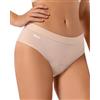 SLIPNESS Cotone Organico Certificato Oeko Tex Mutande Mestruali Donna Flusso Abbondante - Slip Assorbenti Ciclo Lavabili - Intimo Donne Ultra Discreto, 30-40 ml - Taglia XL - MOD Daily Skin
