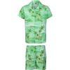 KIKLO Set da uomo hawaiano STAG Beach Hawaii Aloha Party Summer Holiday Fancy Shirt e corto