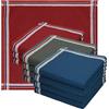 Betz Set di 12 fazzoletti da uomo Leo 5 Dessin 6 misura 40x40 cm 100% cotone in diversi motivi