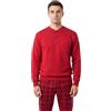 Generico Pigiama Caldo Cotone Uomo Interlock Garzato (Peso 200 gr Metro lineare) Pigiama Uomo Invernale Lungo, Pigiami 100% Made in Italy Disponibili dalla M alla 3XL (XXL, Polonia Bordeaux)
