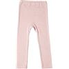 Cosilana - Mutande lunghe/legging per bambino, 45% cotone biologico KBA, 35% lana biologica kbT, 20% seta, Rosa mélange, 104 cm