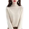 Generic Maglioni in cashmere per donne, 100% cashmere a maniche lunghe con collo tondo, morbido, caldo, pullover leggero in maglia