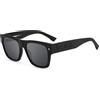 DSQUARED2 Dsi Icon 0004/s 003/T4 MATT BLACK Sunglasses Unisex Acetate, Standard, 55
