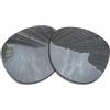 Wetnenss Lenti di ricambio per occhiali da sole Oakley Latch OO9265/1,5 mm polarizzate/facili da installare, argento, 52.3*45.4mm