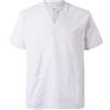 VELILLA Camicia Turchese Manica Corta Collo Americano Formale Uomo Alpha EU 18.5 Regolare, Bianco, S