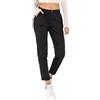 Nina Carter J250 - Pantaloni chino da donna, a vita media, comodi, slim fit, in tessuto stretch di cotone - Pantalone elegante per il tempo libero e la vita quotidiana, M szczupły