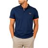 Enrico Coveri Polo Uomo Manica Corta - Polo Uomo Cotone Piquet Sportiva