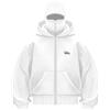 Fccrian Felpa Con Cappuccio Da Donna Balaclava Con Doppio Cappuccio In Pile Con Cerniera Zip Up Felpa Con Cappuccio Da Donna Y2K Comoda Per Tempo Libero, Antivento, Con Cerniera Completa, Da