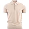 Cashmere Zone CZ-Polo Uomo in Jersey di Lino e Cotone Elegante, Maglietta Casual Estiva a 3 Bottoni, T-Shirt Traspirante Slim Fit, Maglia Leggera per Ufficio o Tempo Libero