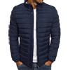 HAOLEI Piumino Uomo 100 Grammi Giacca Uomo Imbottita Classics Piumino Ripiegabile Imbottita Montagna Cerniera Elegante Cappotto Corto Leggero e Isolato Casual Comodo con Zip e Cappuccio Giacca Elegante