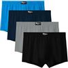 BORATO Intimo da Uomo Taglie Forti Slip da Uomo per Taglie Forti4 Pezzi/Lotto 10xl 100% Cotton's Maschile Shorts Pantaloni da Uomo Pantaloni Boxer per Uomini Comodi più Dimensioni-4mixa-9xl