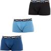 DIM X-Temp Boxer X3, Boxer, Uomo, Blu/Nero (Bleu Jean/Bleu Eclipse/Noir 8uw), Small (Taglia Produttore: 2)