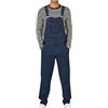 Generico 2024 Salopette da Uomo Jeans in Denim Casual Taglie Forti Cotone Pantaloni Strappati Uomo in Tinta Unita Salopette Uomo Jeans Slim Fit con Tasche Moda Multi Tasche Jumpsuit da Lavoro con Bretelle
