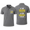 VENEZIANO Gruppo Veneziano - Polo personalizzata uomodonna - polo unisex personalizzabile con stampa , logo , immagini - 100% cotone - 100% made in Italy.