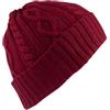 ENEA CASHMERE Cappello 100% Lana Merinos, Made in Italy Berretto Invernale Uomo Donna, Taglia Unica (Rosso Bordeaux)