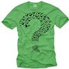 MAKAYA Maglietta Riddler - T-Shirt Sheldon Punto Interrogativo Divertenti Theory L